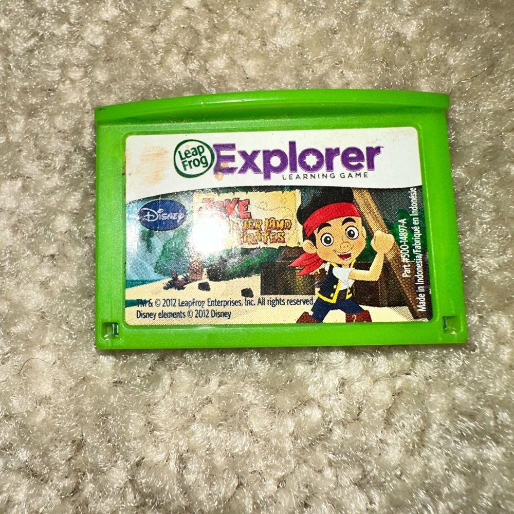 Leapfrog leap pad explorer game Jake and the neverland pirates